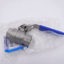 Genebre 1/2" Stainless Steel Ball Valve NPT Thread 2pc Full Port 1000WOG