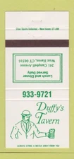 Matchbook Cover - Duffy's Tavern West Haven CT 30 Strike