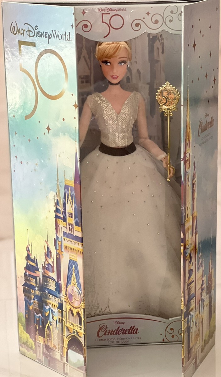 Walt Disney World 50th Anniversary Cinderella Limited Edition Doll