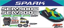 SEADOO SPARK Teal 2-Up 2022 Graphics / Decal / Sticker Kit