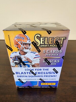 2023 Panini Select Draft Picks Football Factory Sealed Blaster Pack