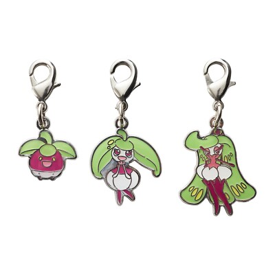 PC395 Pokemon Center National Pokédex Metal Charms 761・762・763
