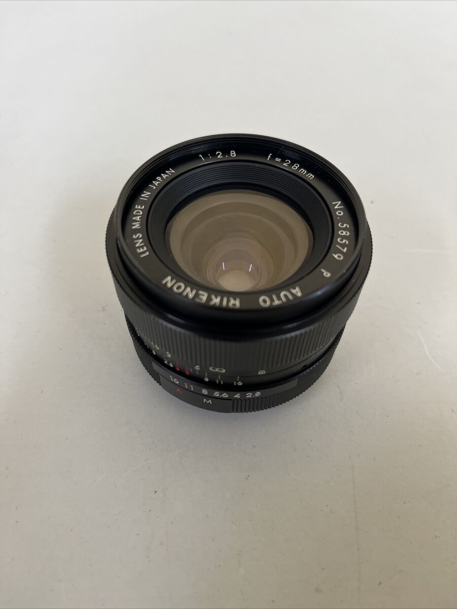 M42 Mount P Rikenon Auto 28mm f/2.8 Standard Prime MF Lens M42 Mount P Rikenon Auto 28mm f/2.8 Standard Prime MF Lens