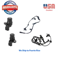 4 ABS Wheel Speed Sensor Front Rear Left & Right Fit: TOYOTA Tundra 2000-2006