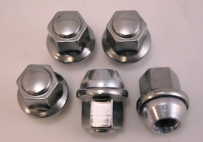 20 New Dodge Chrysler Factory OEM Polished Stainless Lug Nuts Lugs