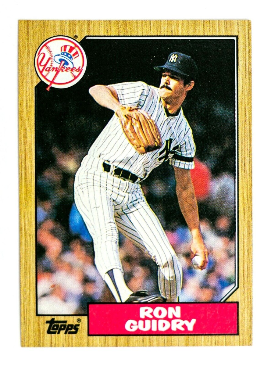 Ron Guidry #375 (1987 Topps) Baseball Card, New York Yankees | eBay