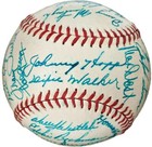 Flawless! 1948 Pittsburgh Pirates Team Signed Ball Honus Wagner 29 SIGS PSA/DNA