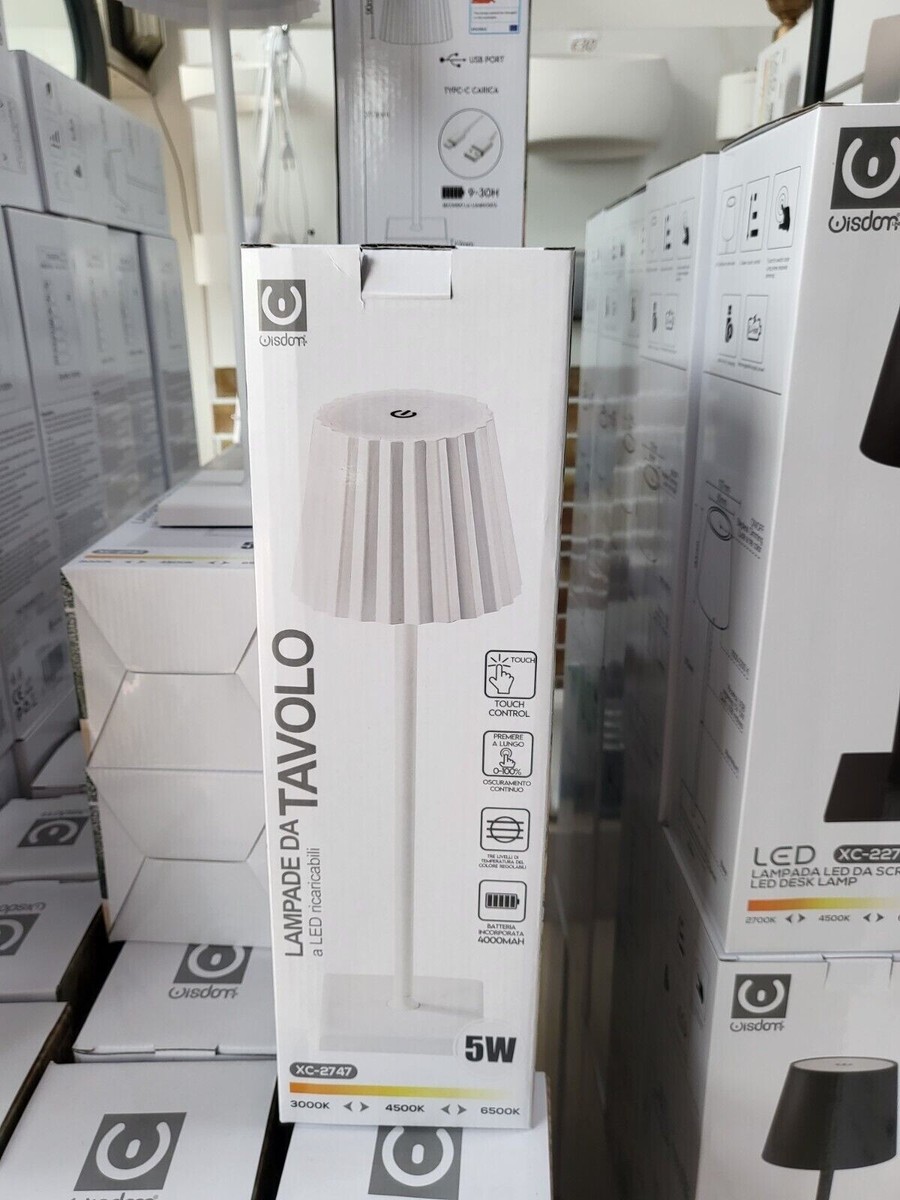 Poldina Lampade Da Tavolo Ricaricabili