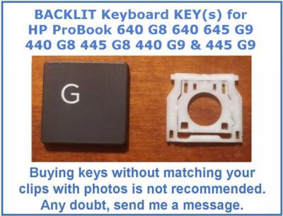 NEW Keyboard KEY for HP ProBook 440 G8 G9 445 G8 G9 640 G8 G9 645 G9 BACKLIT