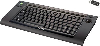 Emprex Wireless Media Control Keyboard with Trackerball/B-Ware