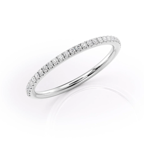 Platin 950 Lab Created Rundschliff Diamant Verlobungsband 0,20 ct zertifiziert - Bild 3 von 10