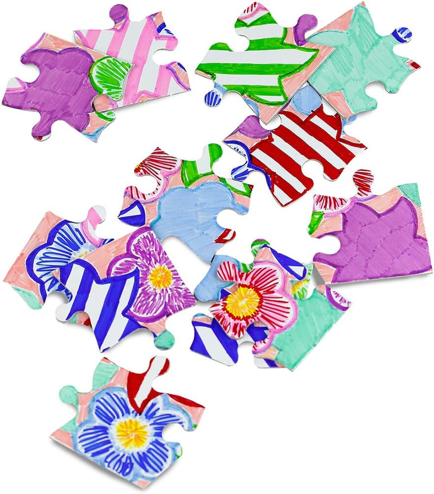 Hygloss Products Blank Puzzle for Decorating, Art Activity, Use This