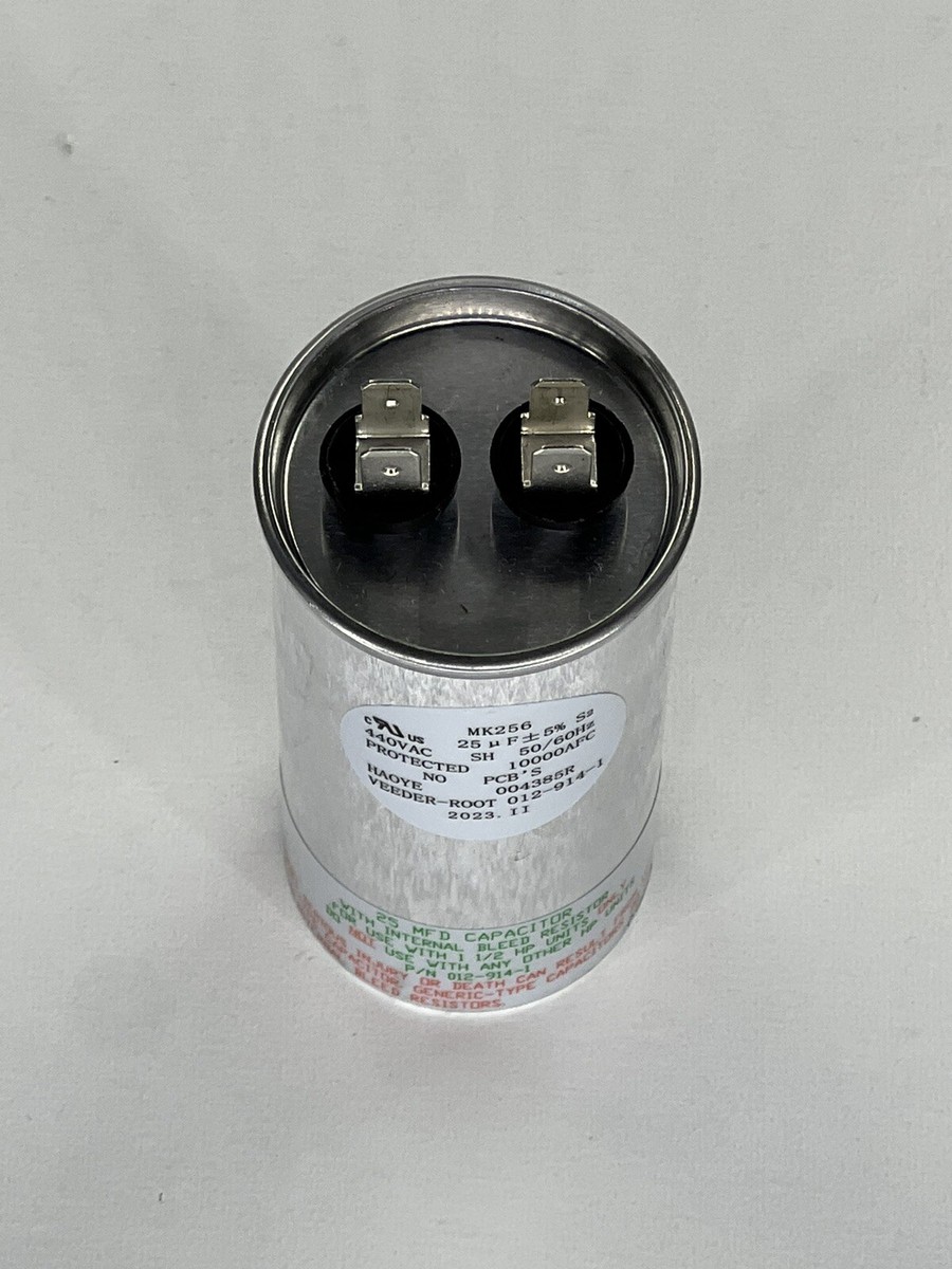 Veeder-Root Red Jacket 00111-661-5 25MFD Capacitor with