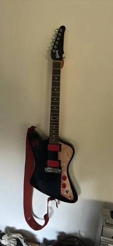 Custom Black Gibson USA Firebird Zero S Series 2017 With Hard Case