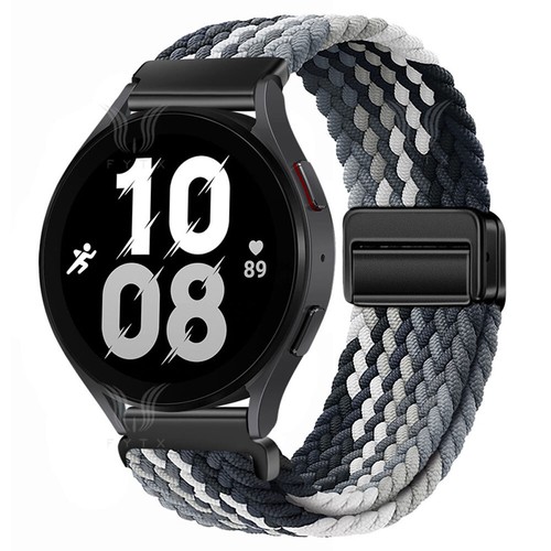 For Samsung Galaxy Watch 6 5 4 3 46/42/45/41/44/40mm Magnetic Braided Band Strap - Picture 32 of 44