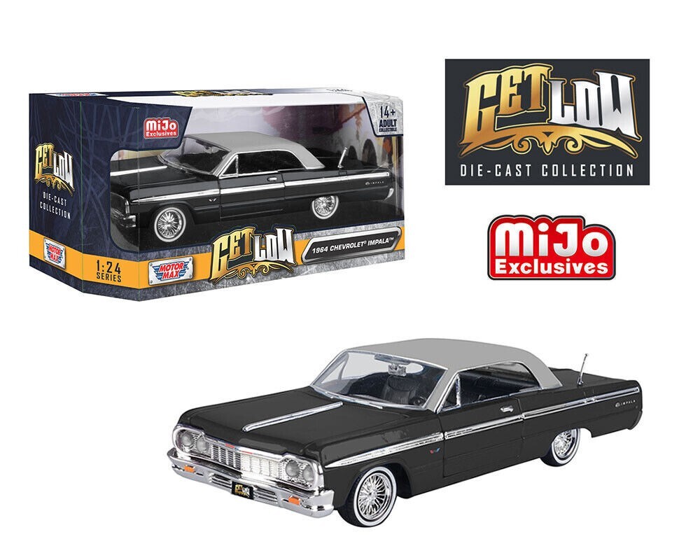 ミニカー 64 Chevy Impala Motormax 1:24 1964 Chevrolet Impala SS Hard Top Lowrider