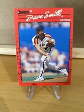 1990 Donruss / #88 Dave Smith / Astros, San Diego State Univ. / Raw Vintage Card