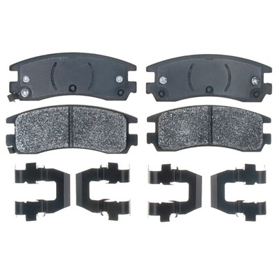 17D714MH AC Delco Brake Pad Sets 2-Wheel Set Rear for Olds Chevy De Ville Buick
