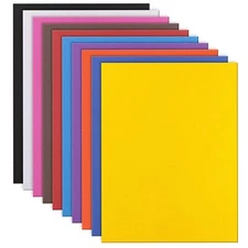 10 Pack 2mm EVA Foam Sheets 9x12 Inch Craft Foam Paper for DIY Art Projects