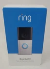 Ring Video Doorbell 3 Wi-Fi 1080p HD Satin Nickel - New-Factory Sealed