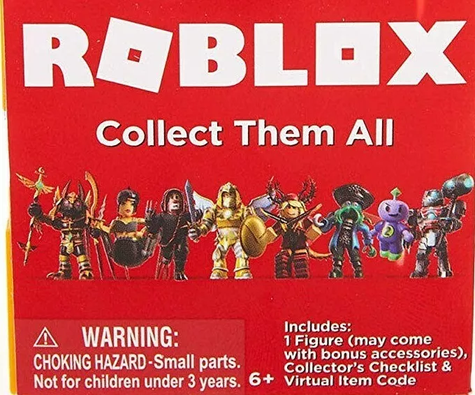 Roblox Celebrity Series 6 Blind Mystery Box Silver Cube Exclusive Virtual  Codes