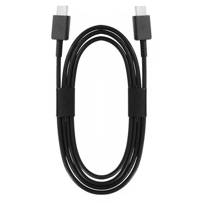 Samsung Câble USB C vers USB C EP-DN980 Charge 5A et Transfert 1m Noir - Photo 1/4