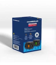 Chamberlain 820CB Garage Safety Sensors - Black Sensor Replacement NEW SEALED