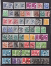 64 timbres  neufs et oblitérés Germany 1946-1948.  Deutsche Post Ect