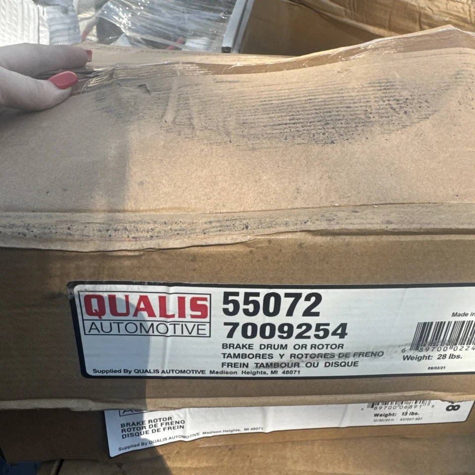 Rotor de freno de disco Qualis 55072 Foto 2 de 2