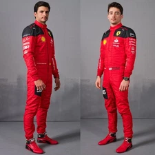 2023 Scuderia Ferrari F1 Racing Suit – CIK/FIA Level 2 Approved Go Kart Racewear
