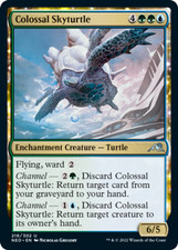 1x Colossal Skyturtle - Foil NM-Mint, English Kamigawa: Neon Dynasty MTG Magic