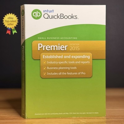 QuickBooks Desktop Premier 2015 Windows Accounting -NO SUBSCRIPTI0N- TESTED