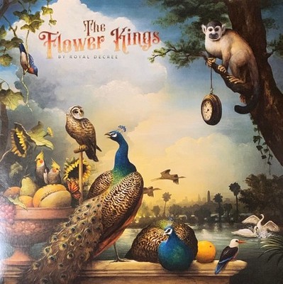 BOX  SET  The Flower Kings - By Royal Decree 3 LP  - Light  Blue - 180G - 2XCD