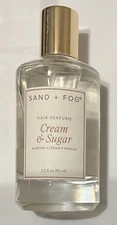 Sand + Fog Cream & Sugar Hair Perfume, Almond Vanilla 3.2 oz / 95 ml, New