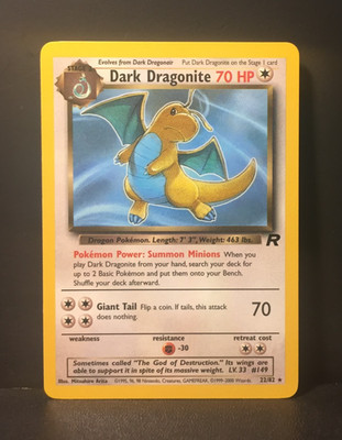 Dark Dragonite | Team Rocket | Near Mint | englisch | Dragoran | Pokemon #1