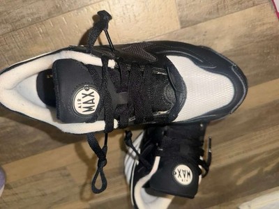 Nike Air Max2 Light Black White Colorblock Low Top Lace Up Sneakers Unisex