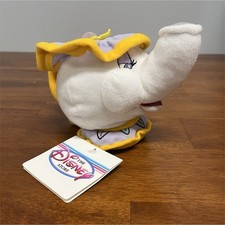 Disney Store Beauty and the Beast Mrs. Potts Small Plush Stuffed Toy 1998