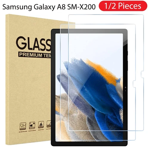 Vetro Temperato 1x, 2x Protezione Schermo Per Galaxy Tab A8 10.5 " SM-X200 X205