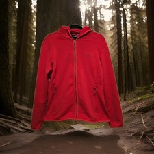 Jack Wolfskin TURBULENCE FLEECE Kapuzen-Jacke XL, magenta, Nanuk Dynamic, Damen