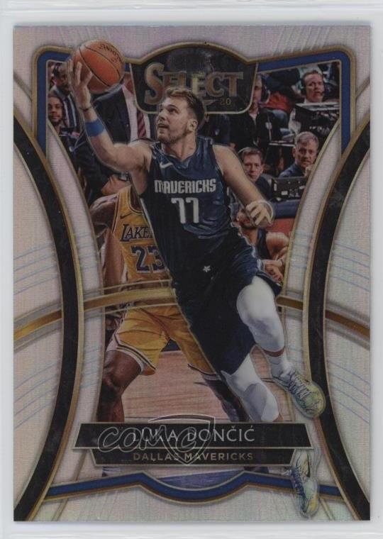 2019-20 Panini Select Premier Level Silver Prizm Luka Doncic Dončić #193 rf2