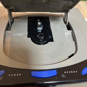 Sega Saturn HST-3200 console boxed set controller cables tested works Japan