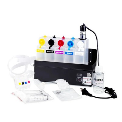 250ml DTF White Ink Circulation R2000 Ciss with Stirrer for Epson Et 8550 L1800