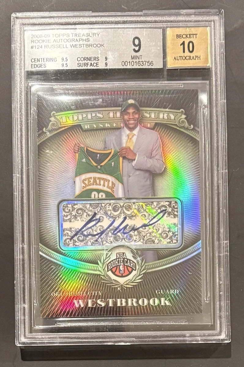 Topps Basketball Oklahoma City Thunder Autographed Sports Trading