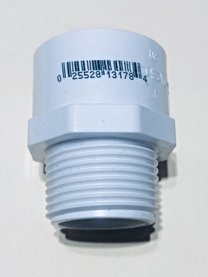 (25 Qty )  1  PVC Male Adapter pipe Fitting SCH-40  436-010BC