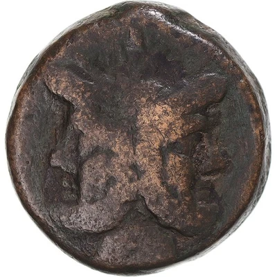 Monnaie, Anonyme, As, ca. 210-206 BC, Rome, TB+, Bronze, Crawford:56/2 - Photo 1/2