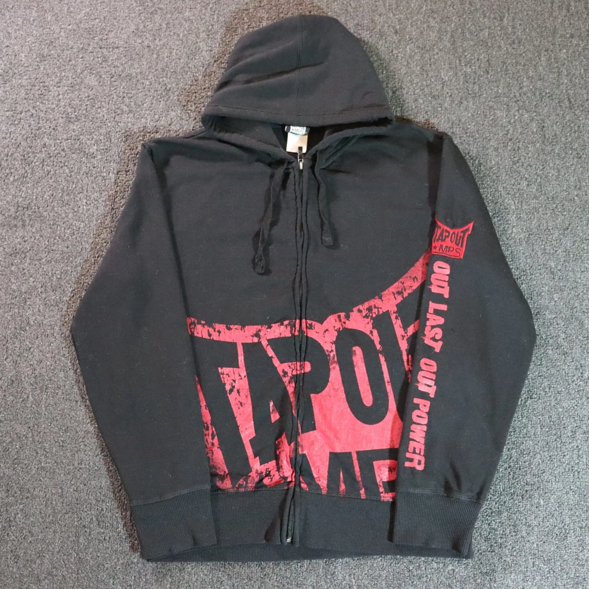 Sweat à Capuche Tapout - Taille S à 2XL - Logo Tapout - 100% Polyester - Neuf Avec étiquettes