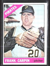 1966 Topps #71 Frank Carpin - EX/EX+ Set Break! RC