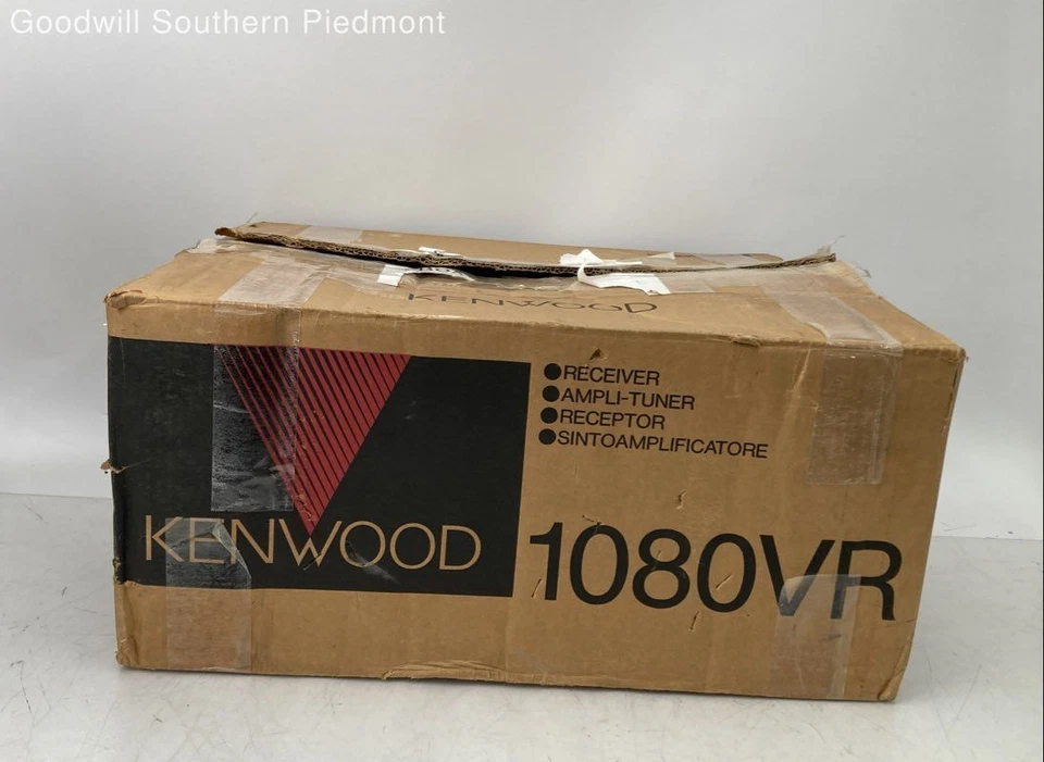 Kenwood 1080VR Dolby Digital Home Audio Surround Receiver - Tested