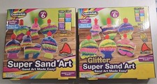 Creative Kids Sand Art 2 Pack Glitter Sand Art Super Sand Art New In Box