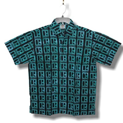 REALTOR R All over Print Hawaiian Shirt 45'' Chest Rum Reggae Real Estate Agent